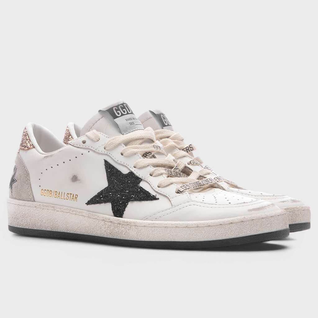 Women's Ball Star - White/Black/Gold/Ice