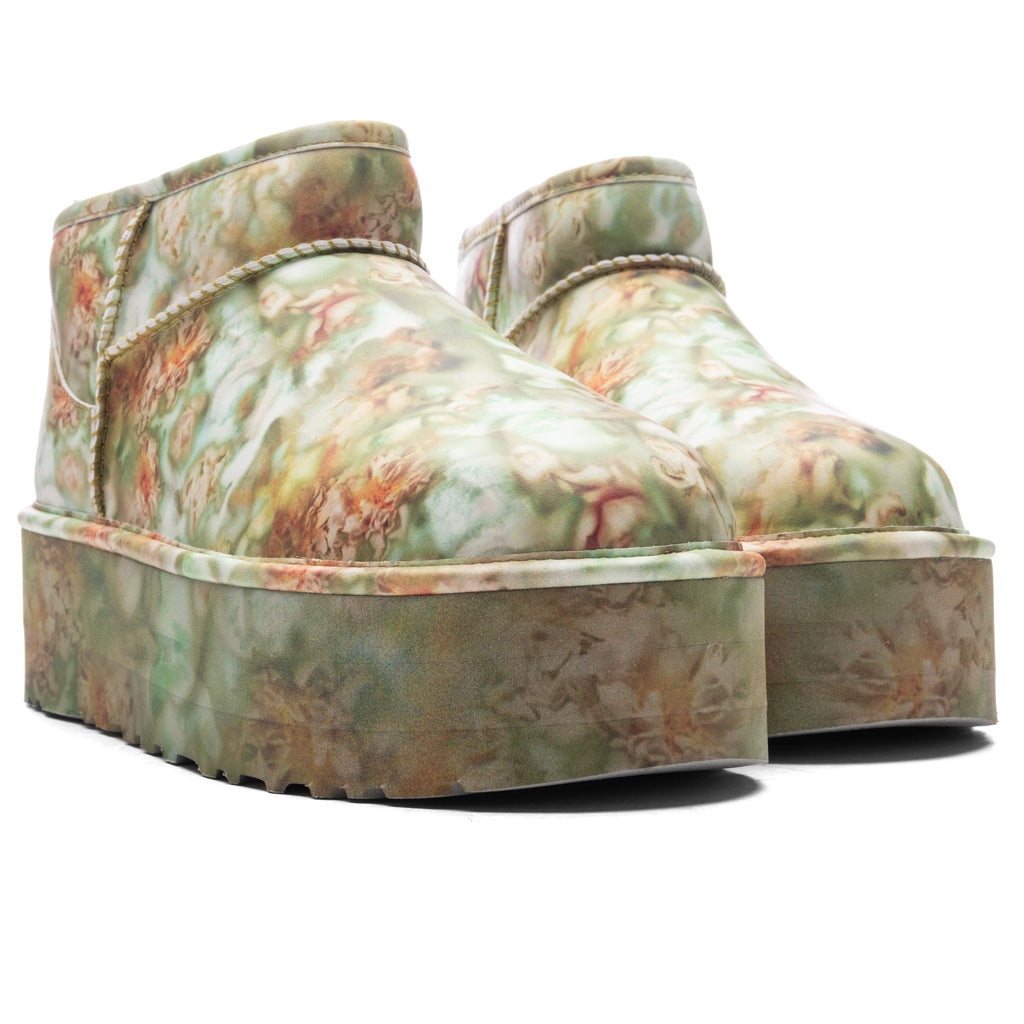 Classic Ultra Mini Platform - Green Floral