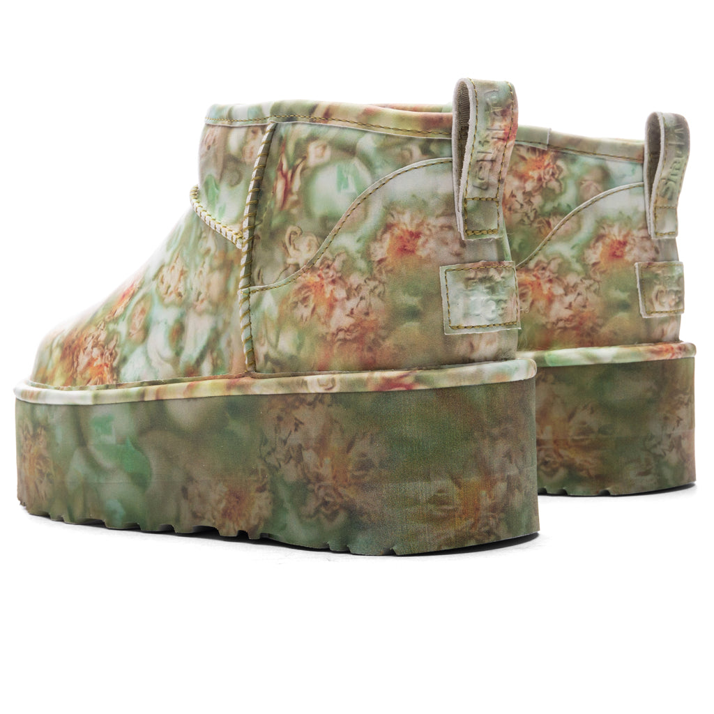 Classic Ultra Mini Platform - Green Floral