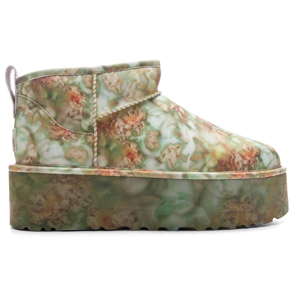 Classic Ultra Mini Platform - Green Floral
