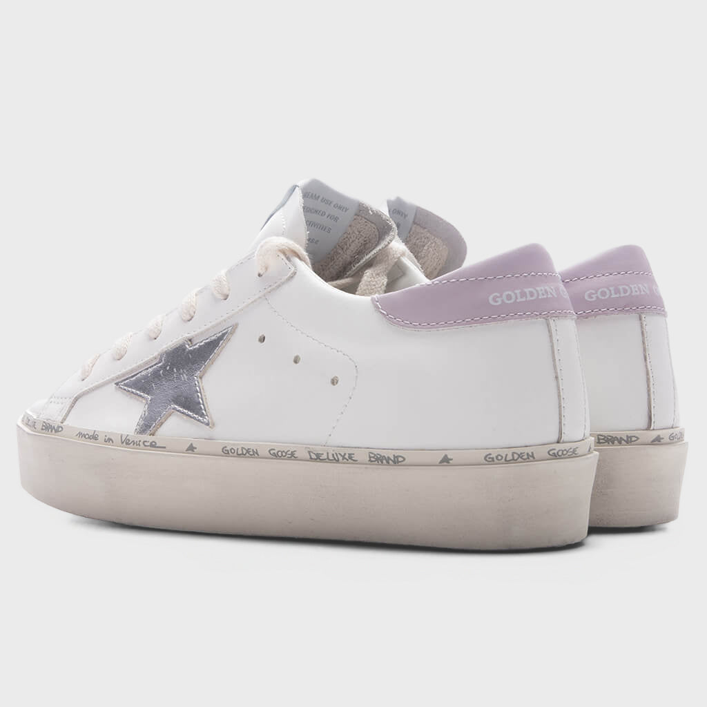Women's Hi Star - White/Silver/Lilac