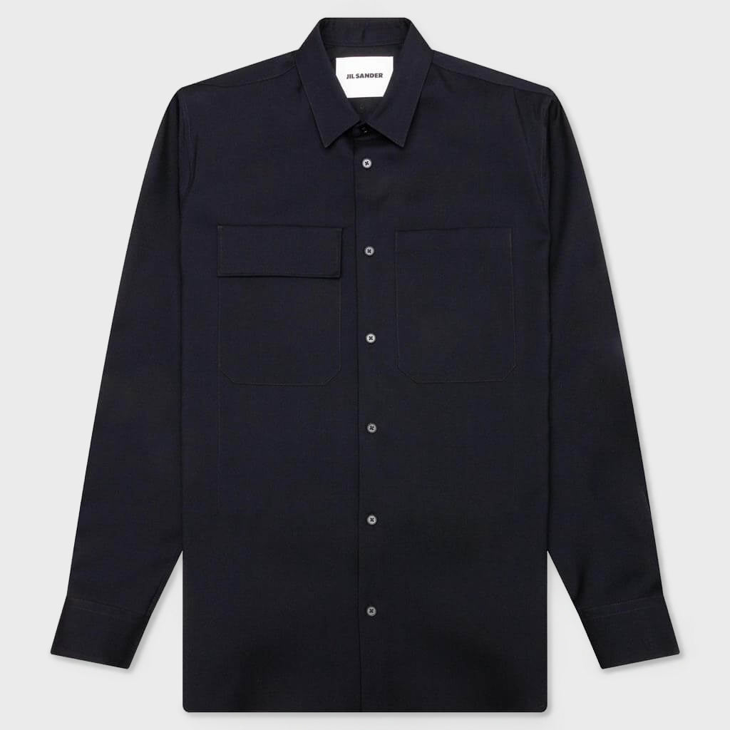 Button Up Shirt - Navy