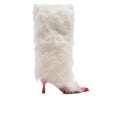 Women's Heel - White/Red
