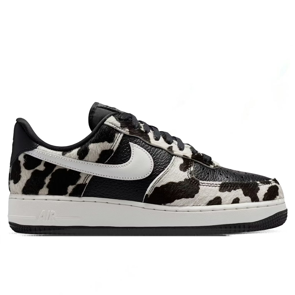 Women's Air Force 1 '07 'Cow Print' - Black/Phantom