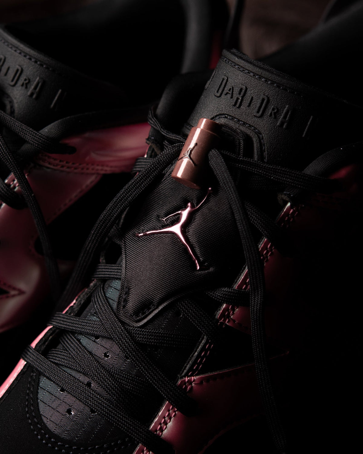 Women's Air Jordan 6 Retro Low - Black/Desert Berry
