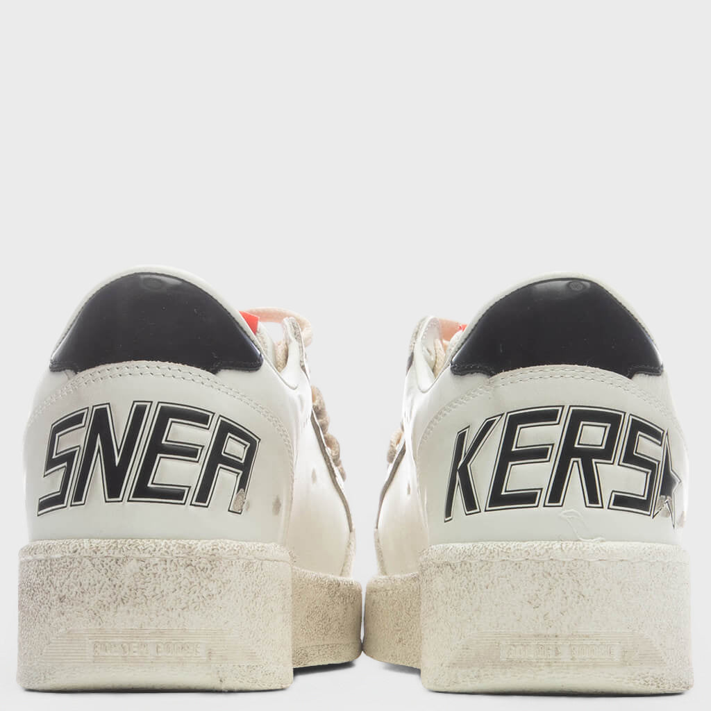 Women's Ball Star - White/Beige/Leopard/Black
