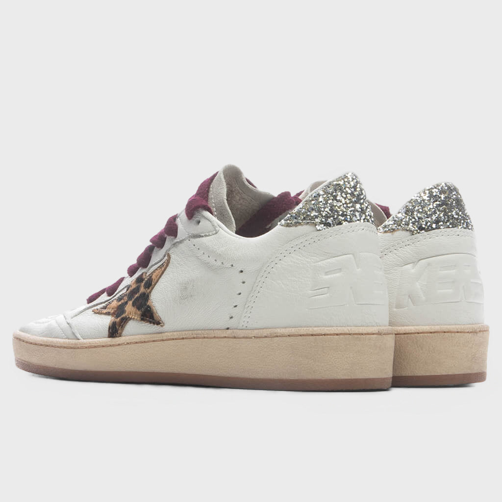 Women's Deluxe Brand Ball Star- White/Grey/Horsy/Platinum