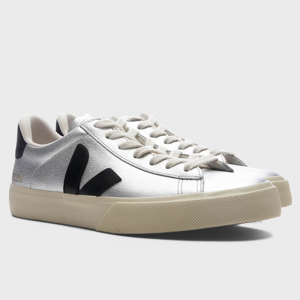 Women's Campo Leather - Silver/Black