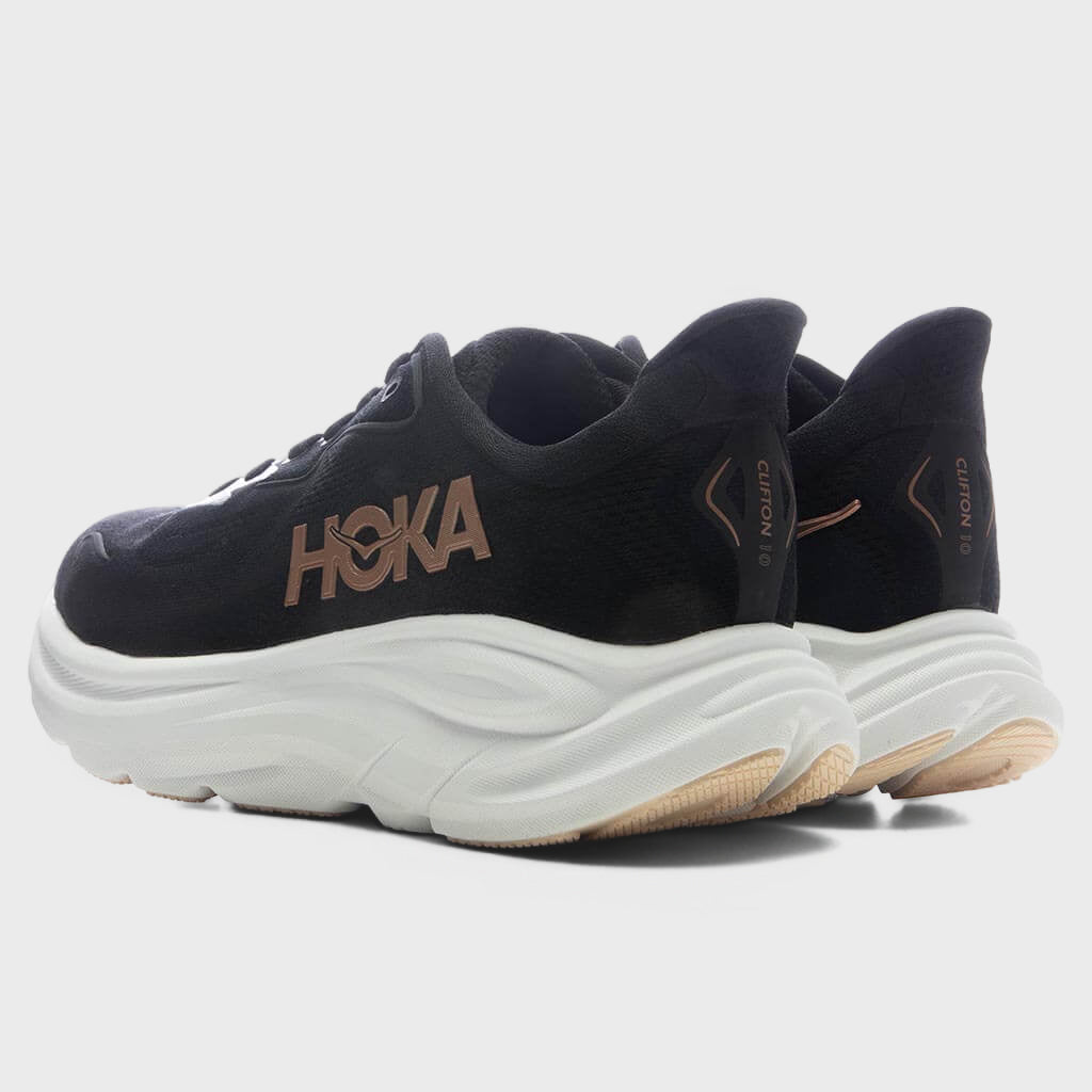 Women's Clifton 10 - Black/Rose Gold