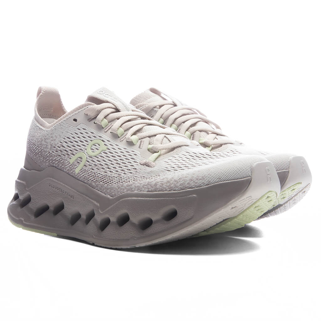 Women's Cloudsurfer Max - Pelican/Limelight