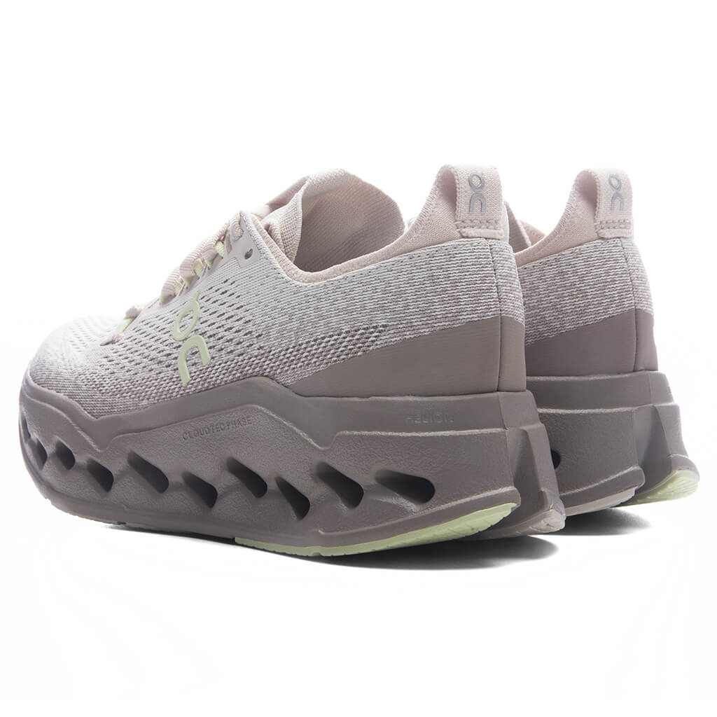 Women's Cloudsurfer Max - Pelican/Limelight