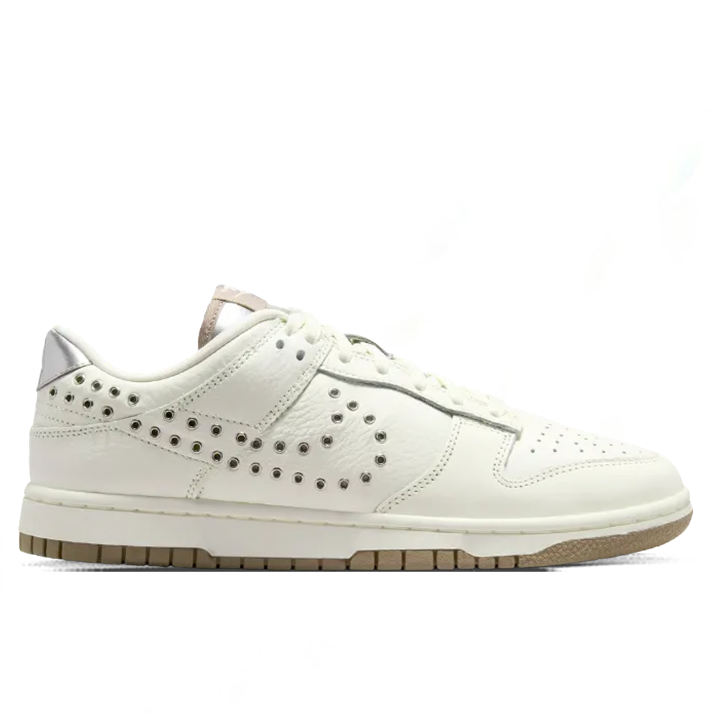 Women's Dunk Low - Sail/Metallic Silver/Mink Brown