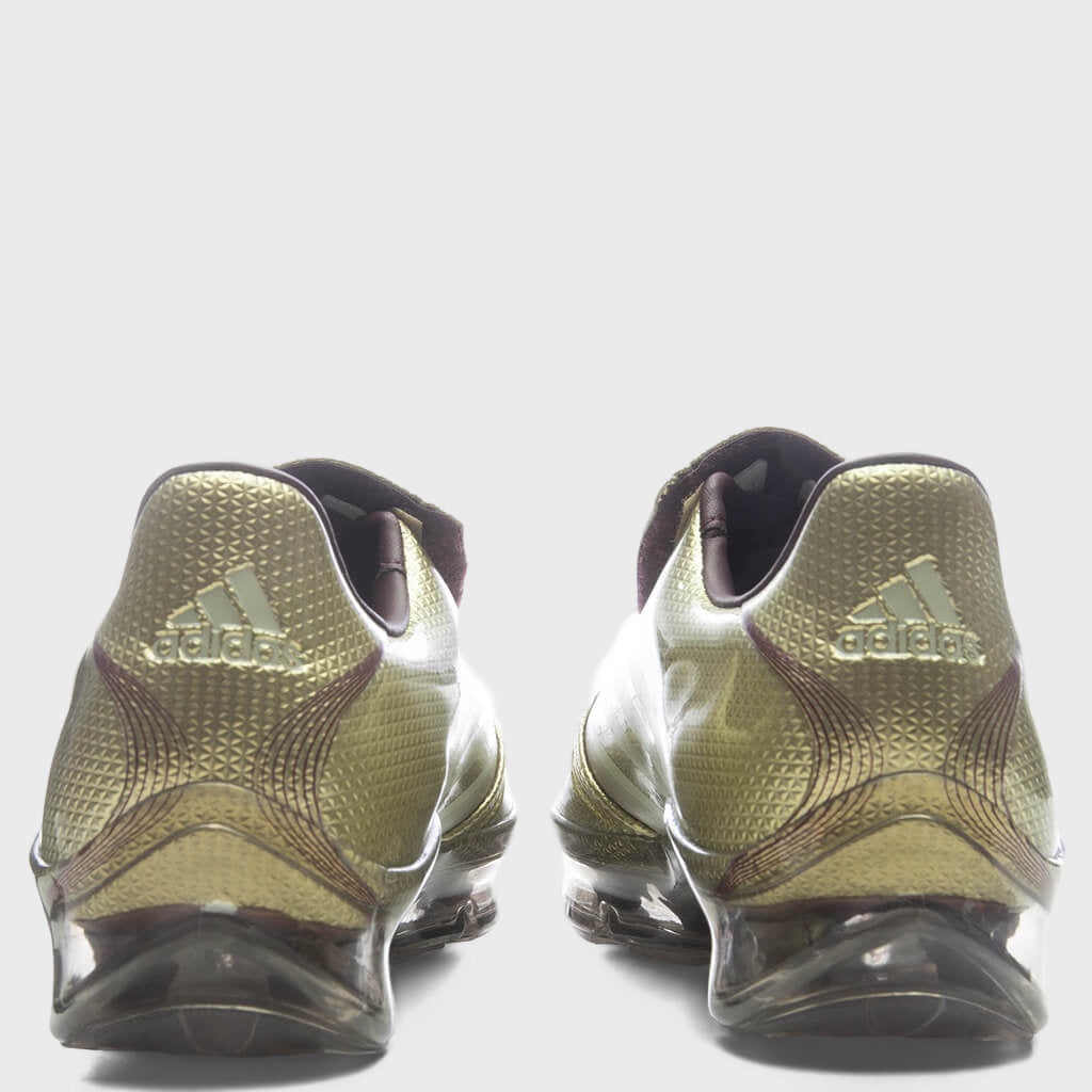 Women's F50 Adiframe Walkable - Gold Metallic/Ice Gold Metallic/Maroon