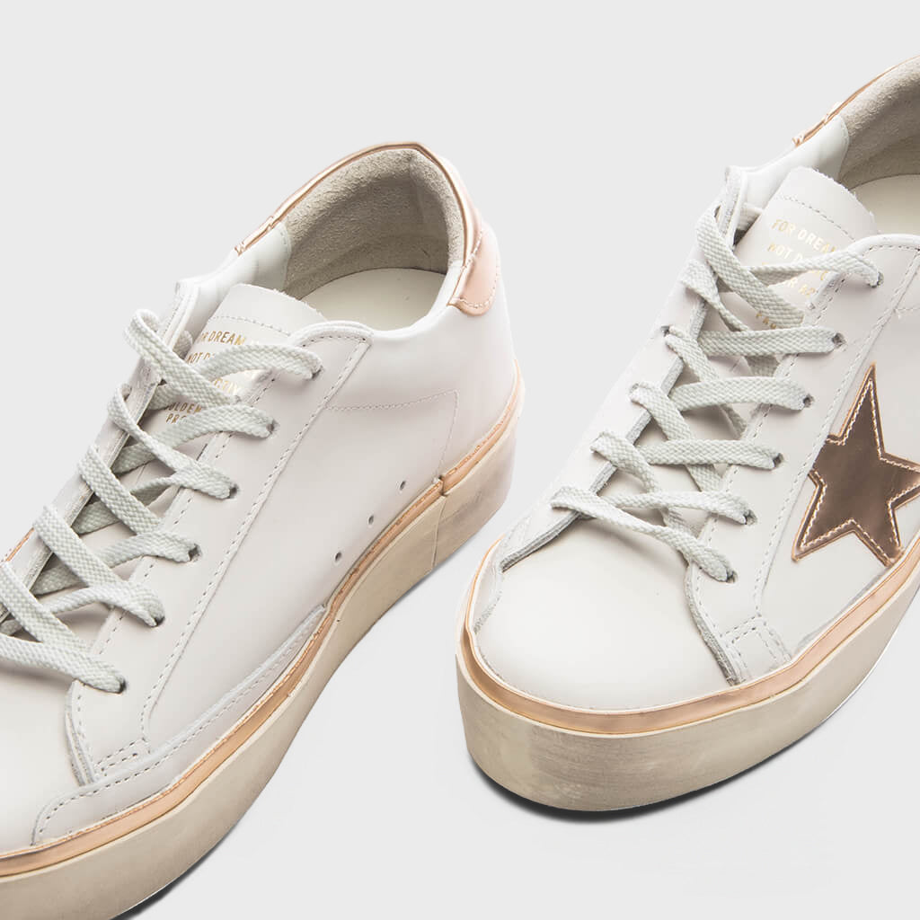 Women's Hi Star - White/Taupe