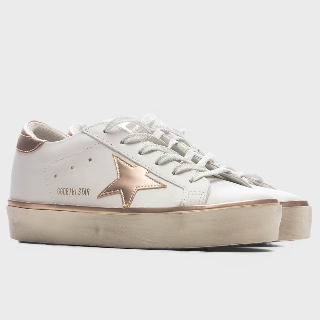 Women's Hi Star - White/Taupe