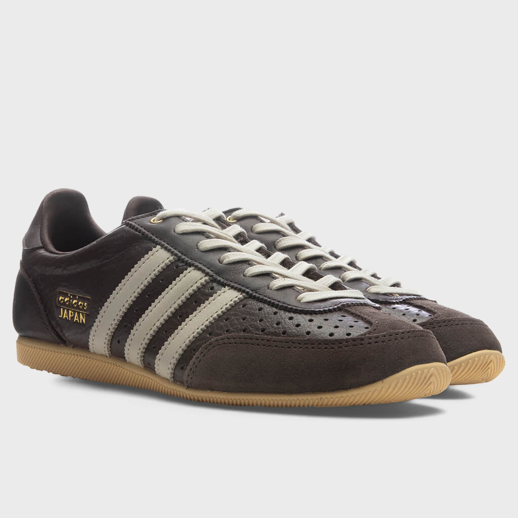 Women's Japan - Brown/Wonder White/Gold Metallic