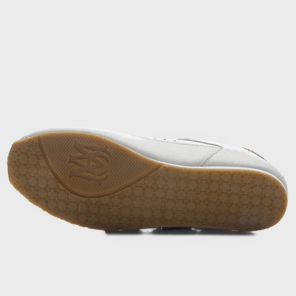 Women's Leopard Pacific Flat - Alabaster