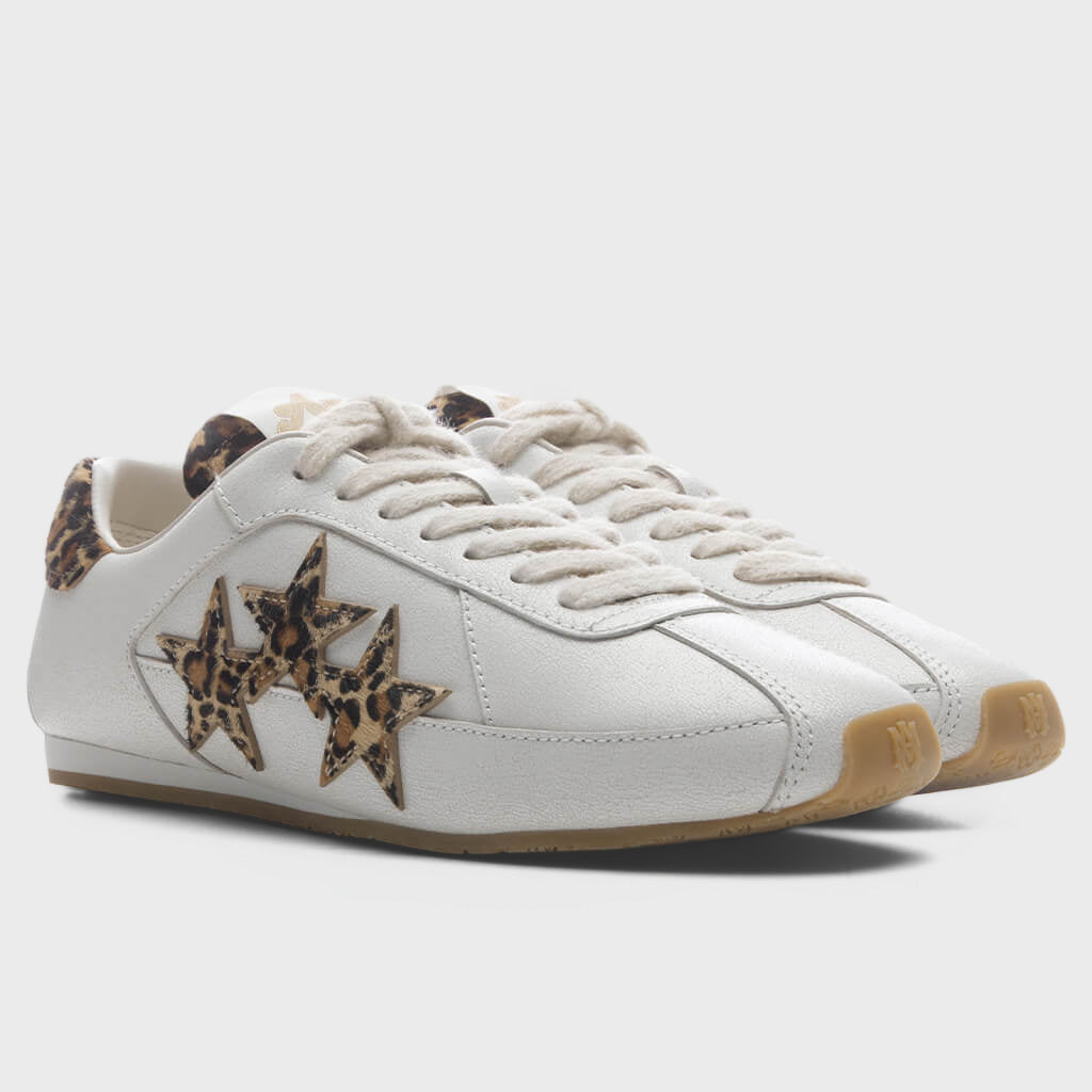 Women's Leopard Pacific Flat - Alabaster