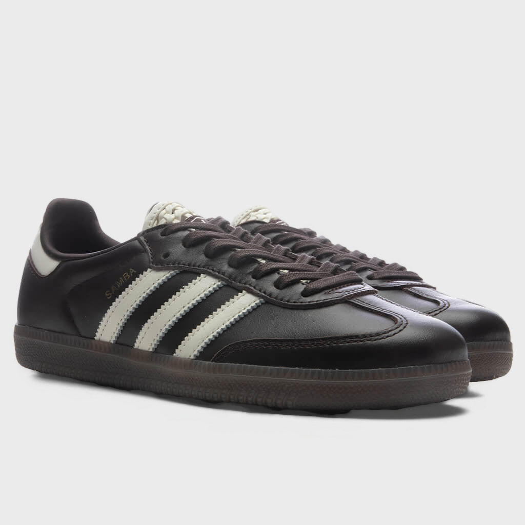 Women's Samba OG - Aurora Coffee/Off White/Gold Metallic