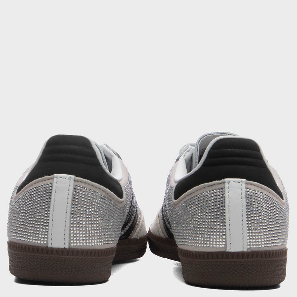 Women's Samba OG - Crystal White/Core White/Silver Metallic