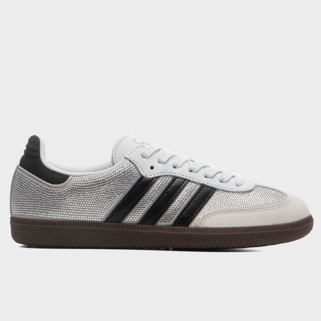 Women's Samba OG - Crystal White/Core White/Silver Metallic