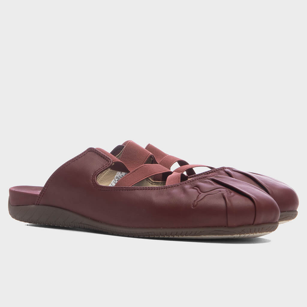 Women's Speedcat Mule - Burgundy/Haute Coffee