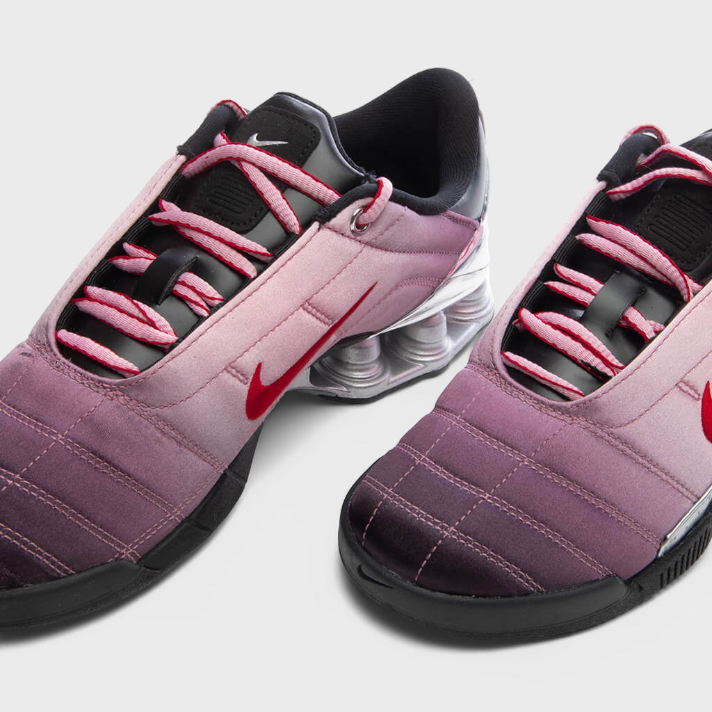 Women's T90 Shox Magia SP x Forget-me-nots - Shy Pink/University Red/Black