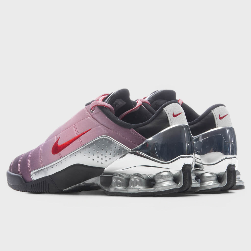 Women's T90 Shox Magia SP x Forget-me-nots - Shy Pink/University Red/Black
