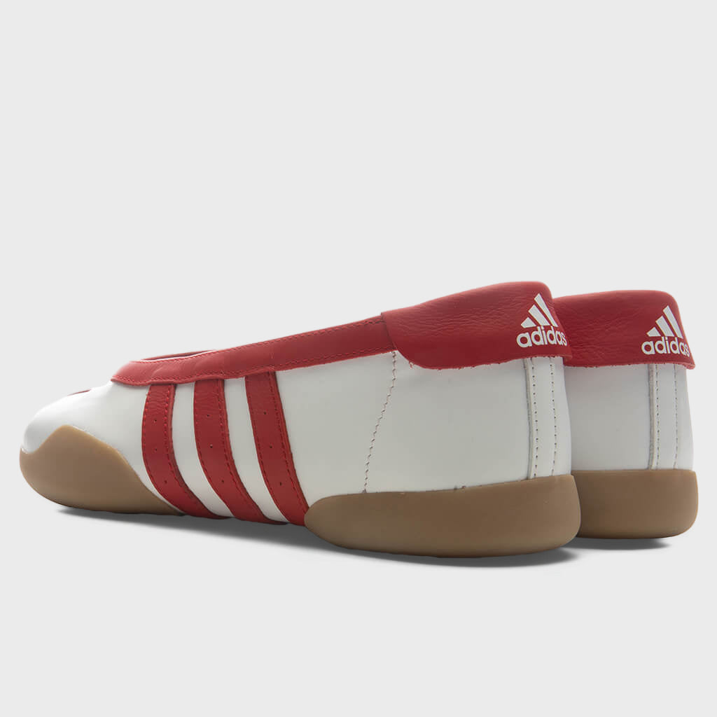 Women's Taekwondo Mei Ballet - Cloud White/Better Scarlet/Gum