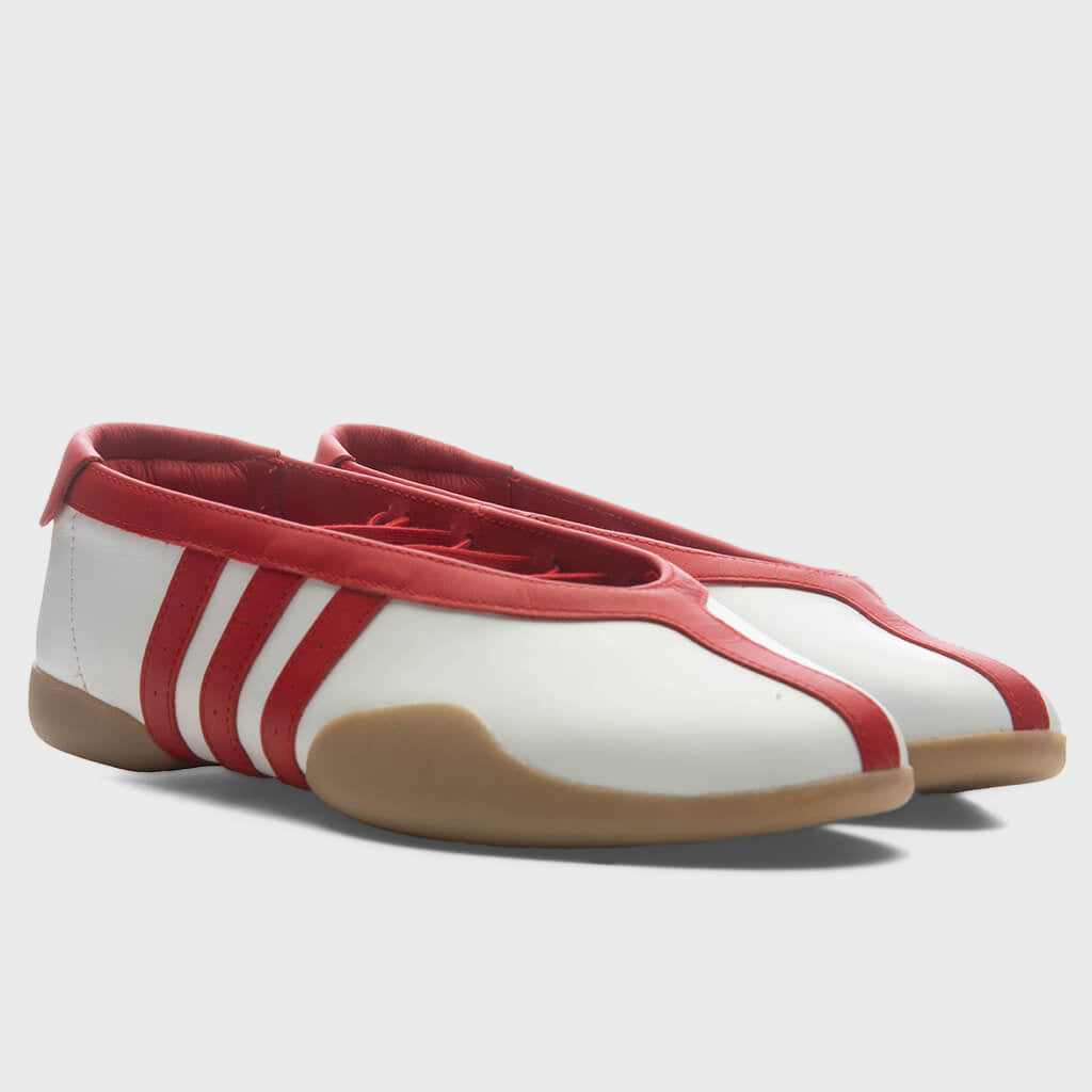 Women's Taekwondo Mei Ballet - Cloud White/Better Scarlet/Gum