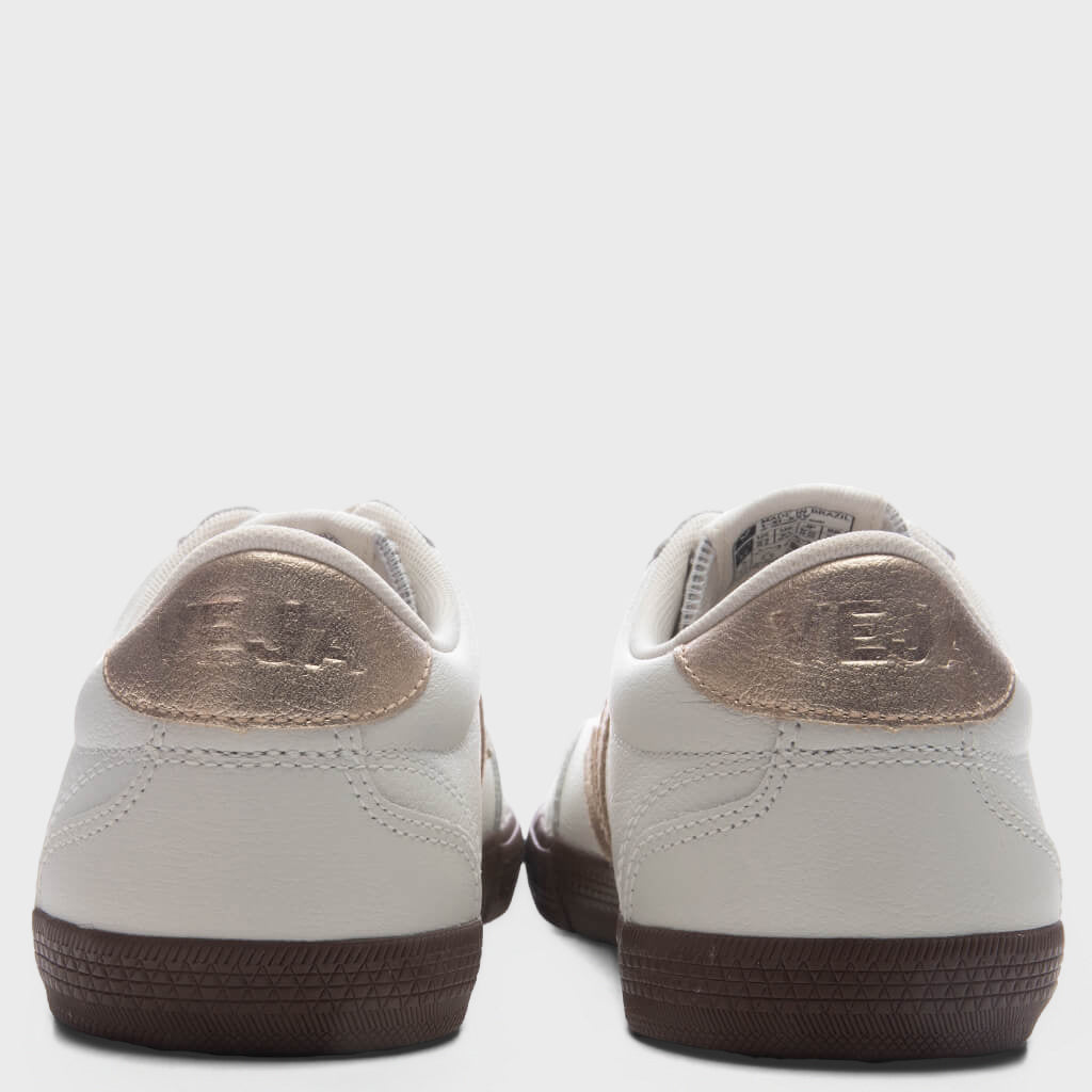 Women's Volley Leather - White/Platine/Bark
