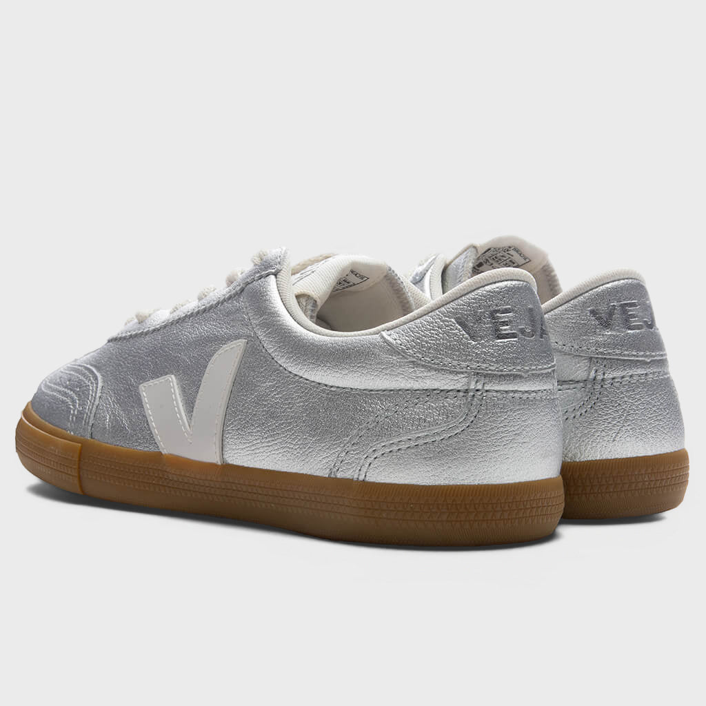 Women's Volley Leather - Silver/White/Natural