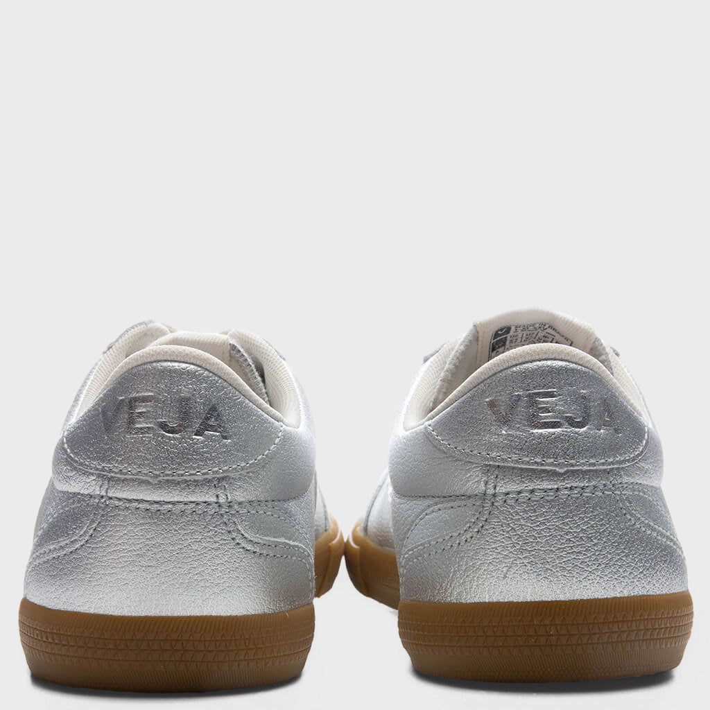 Women's Volley Leather - Silver/White/Natural