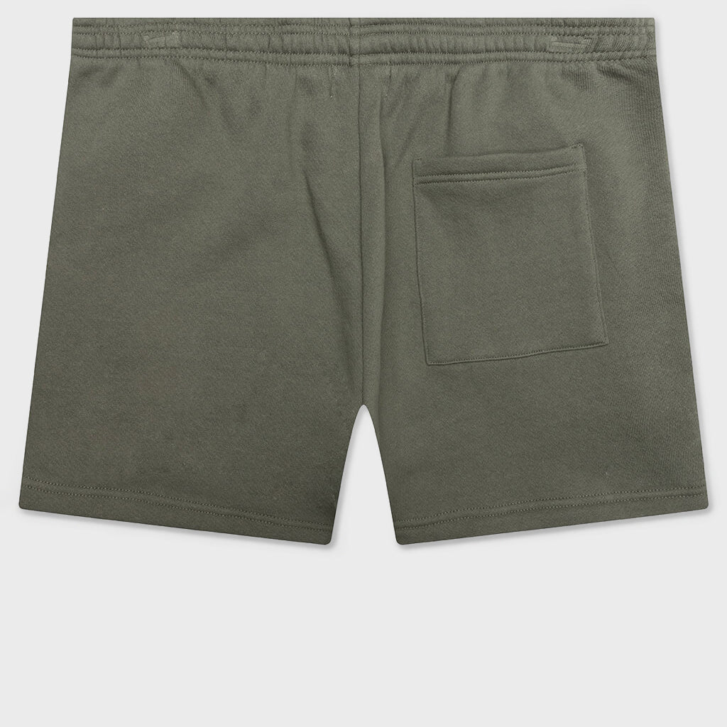 Wordmark Sweatshorts - Olive