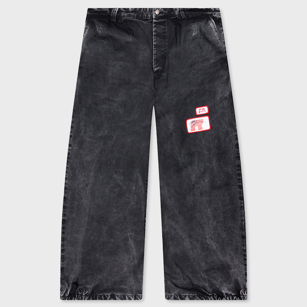 Working Man Penta Pant - Washed Black
