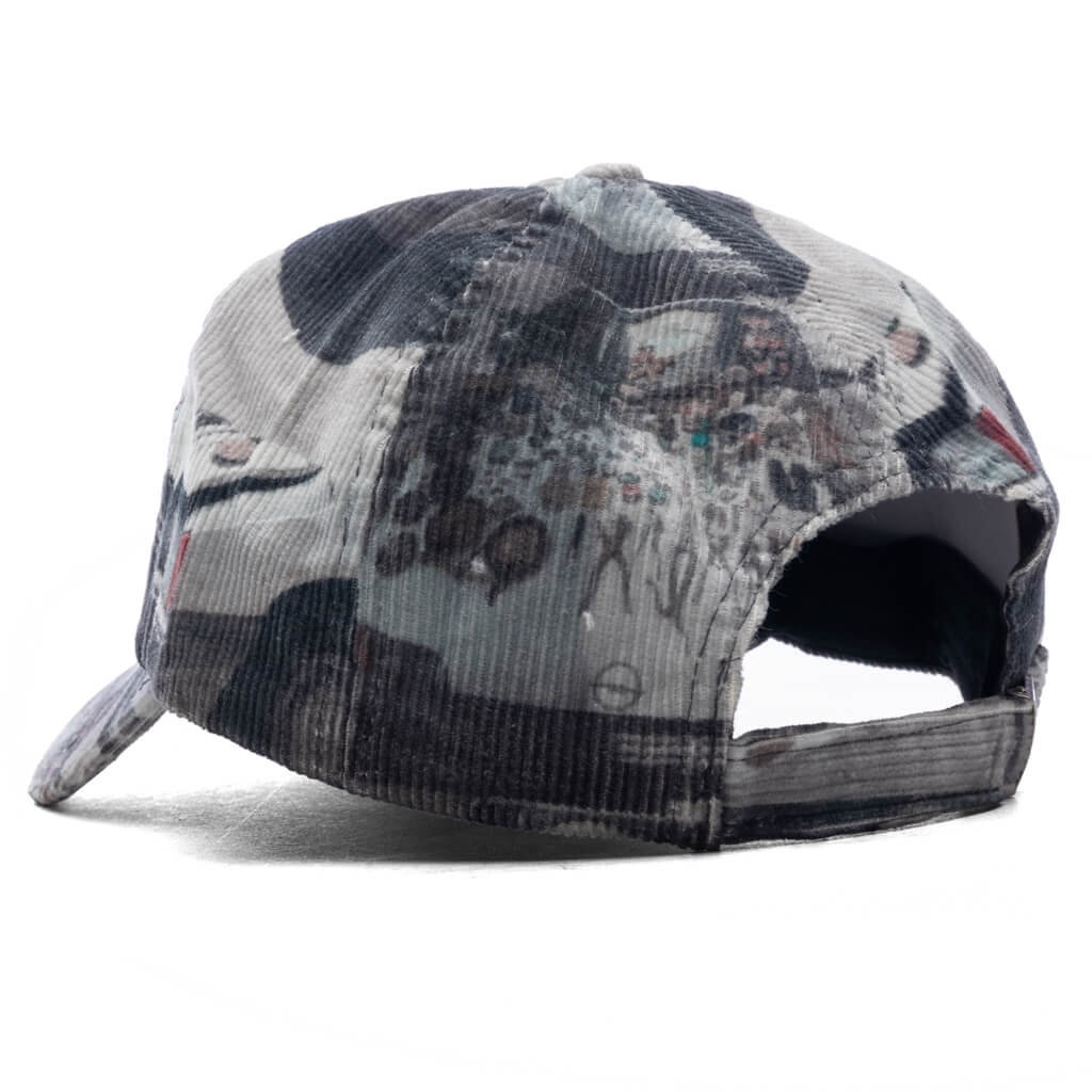Yard Sale 6 Panel Cap - Printed Corduroy