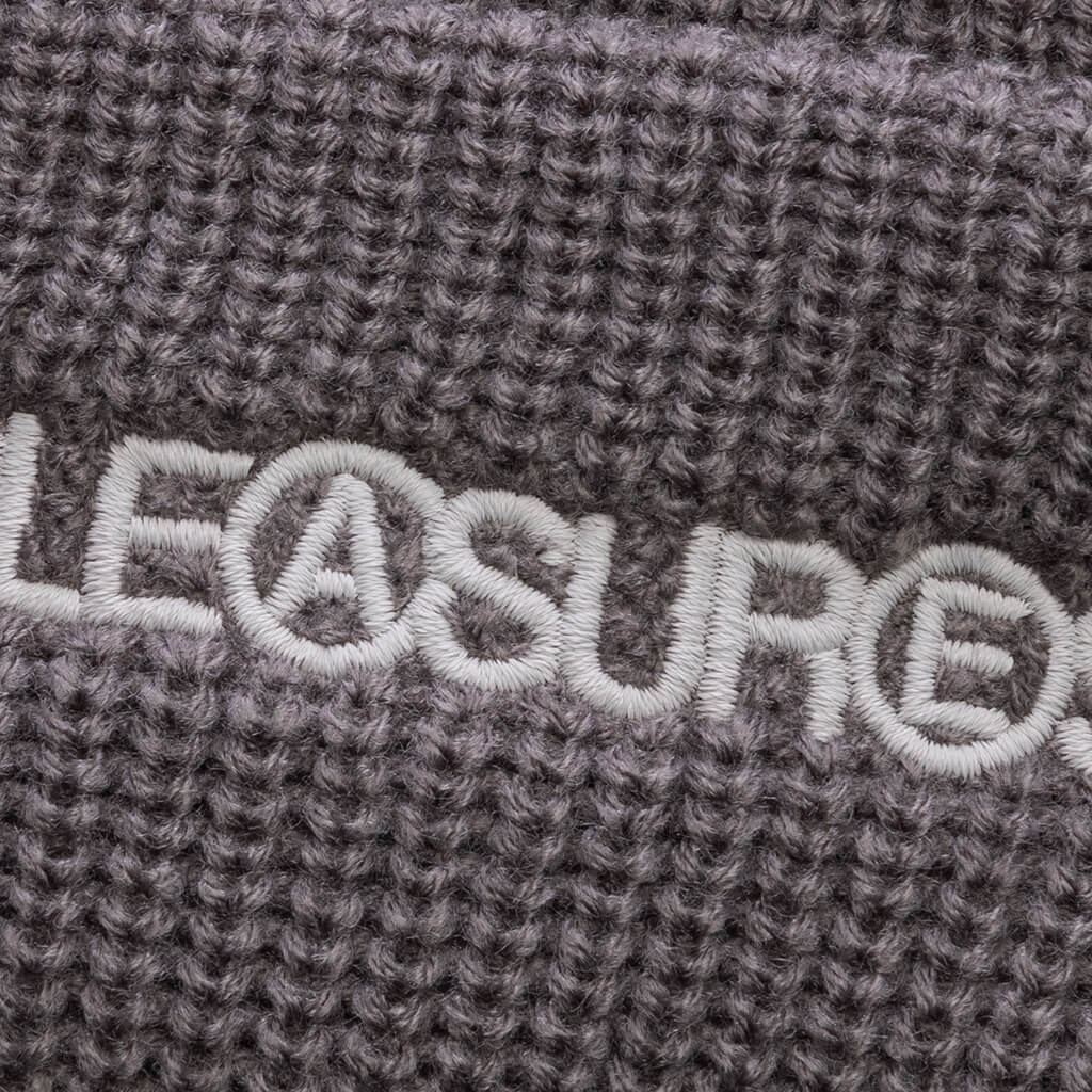 Zine Beanie - Charcoal