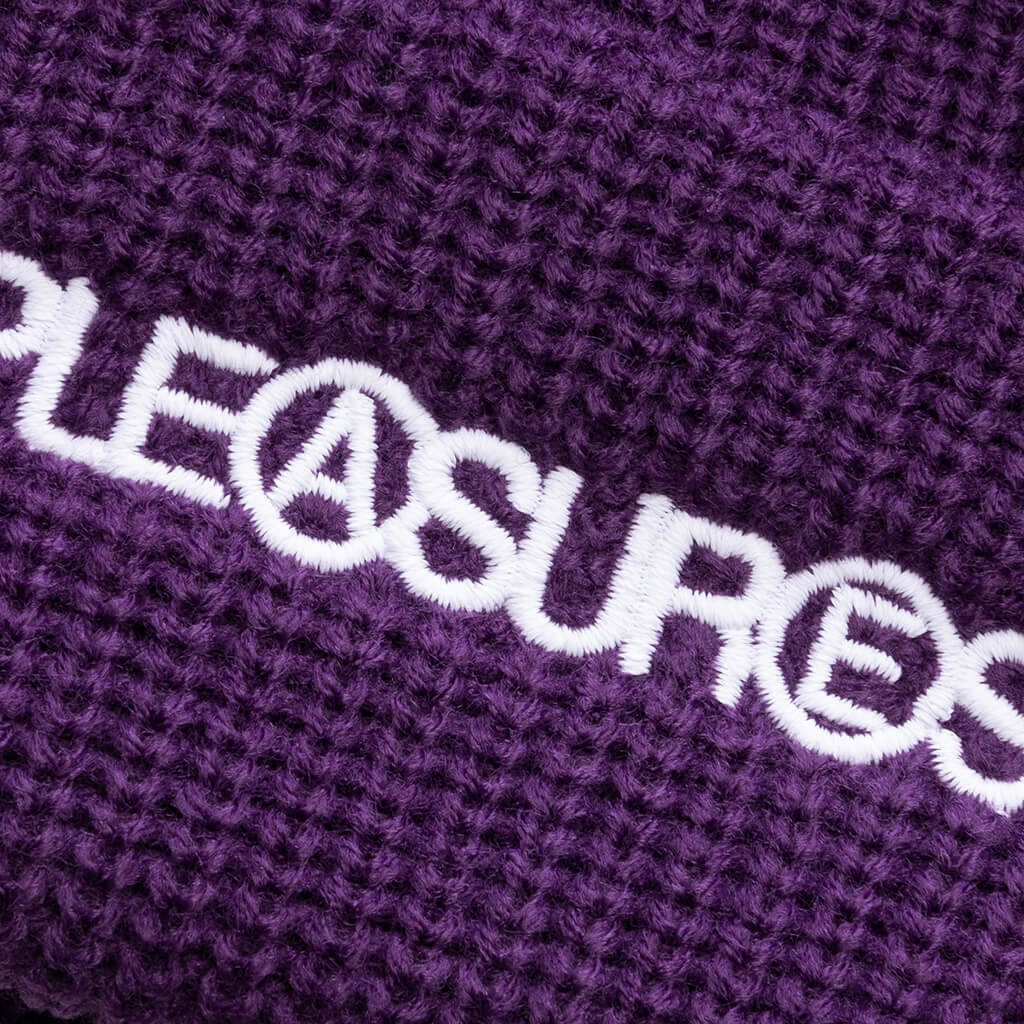 Zine Beanie - Eggplant