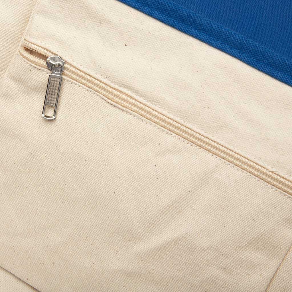 Zine Zipper Tote - Natural
