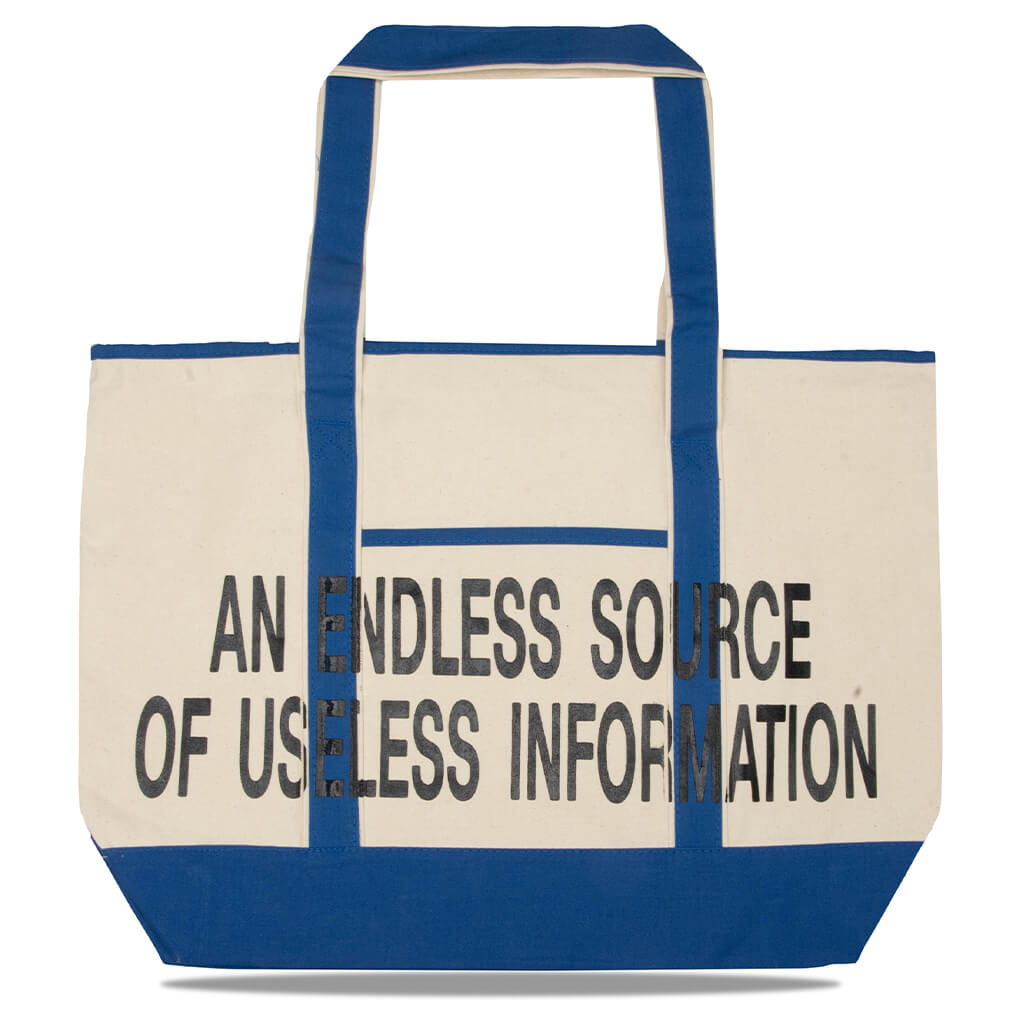 Zine Zipper Tote - Natural