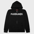 Zine Zip Hoodie - Black