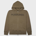 Zine Zip Hoodie - Mud