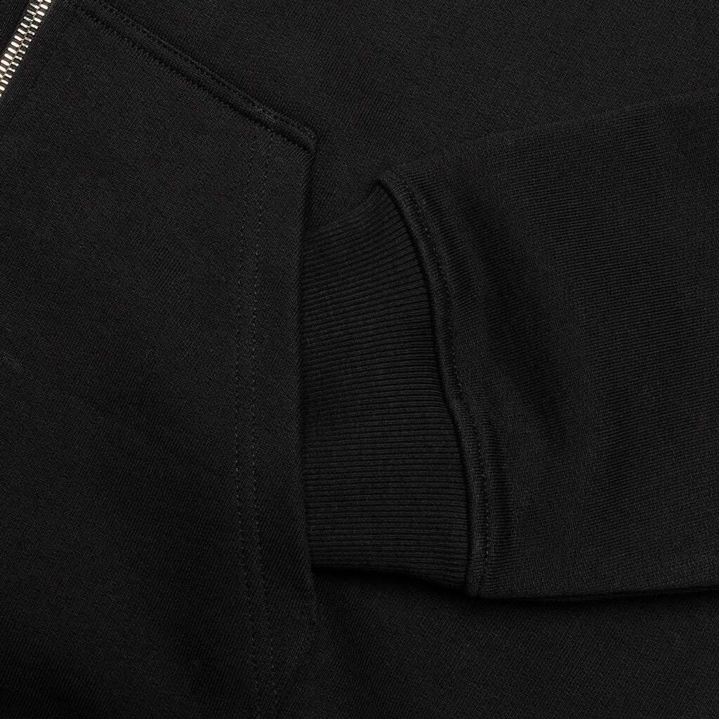 Zipped Hoodie - Black