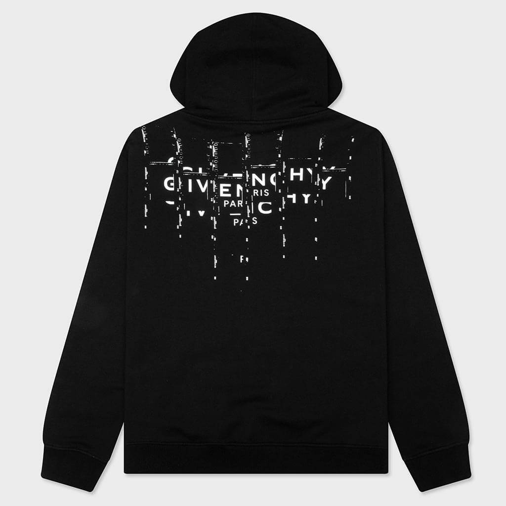 Zipped Hoodie - Black