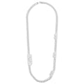 Chain With Tabs - Silver