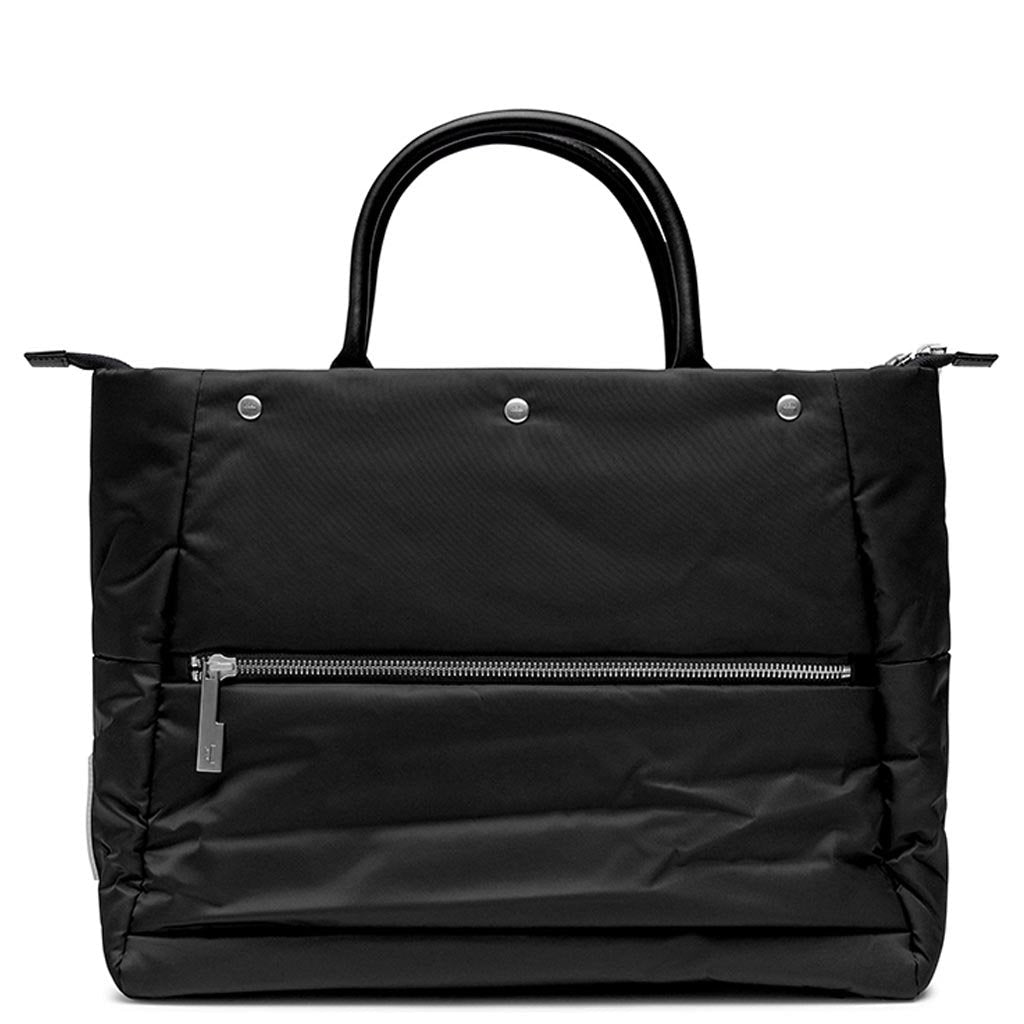 Nylon Puffer Bag - Black