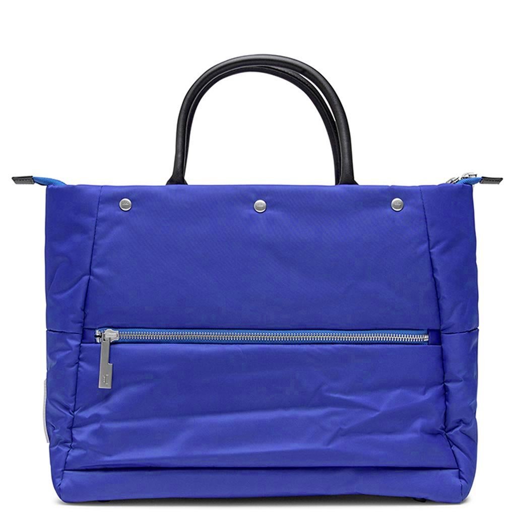 Nylon Puffer Bag - Blue