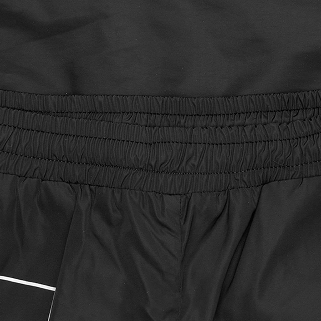 Rectangle Print Trousers - Black