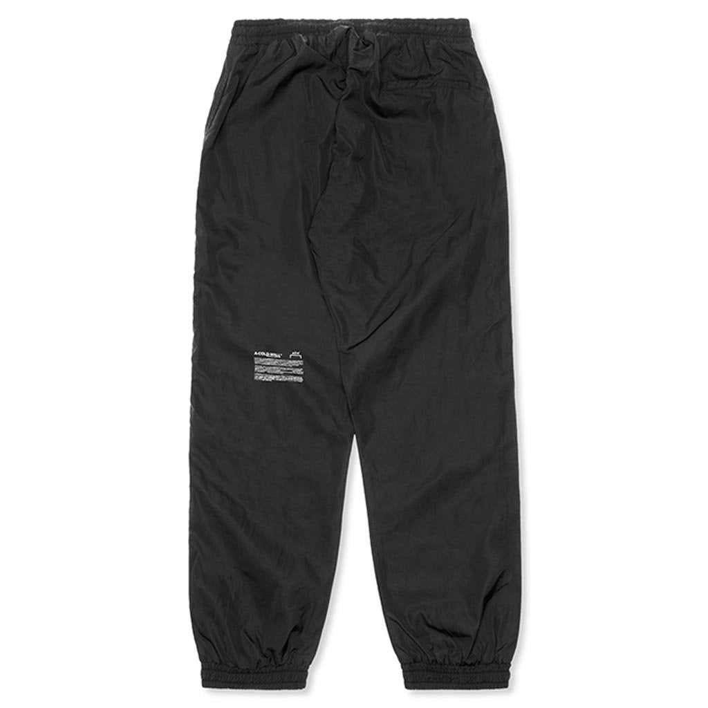 Rectangle Print Trousers - Black