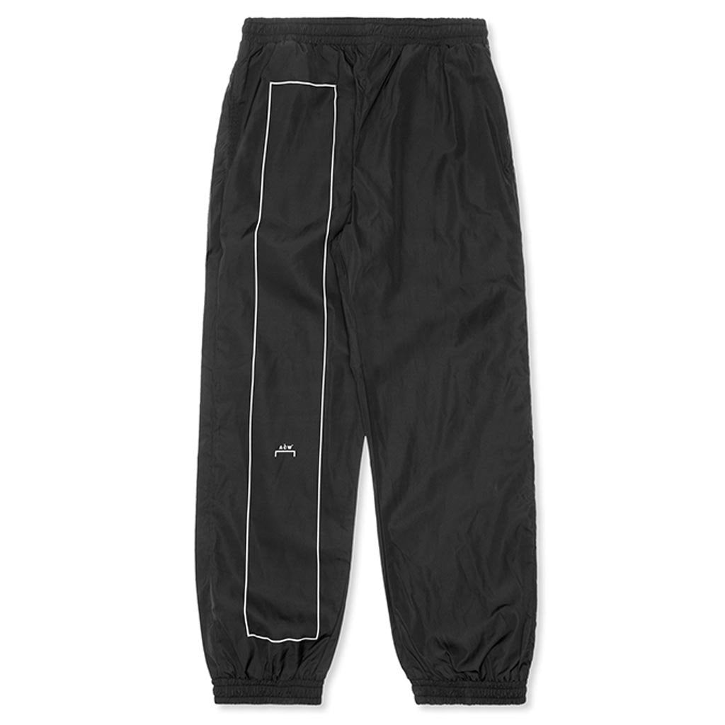 Rectangle Print Trousers - Black